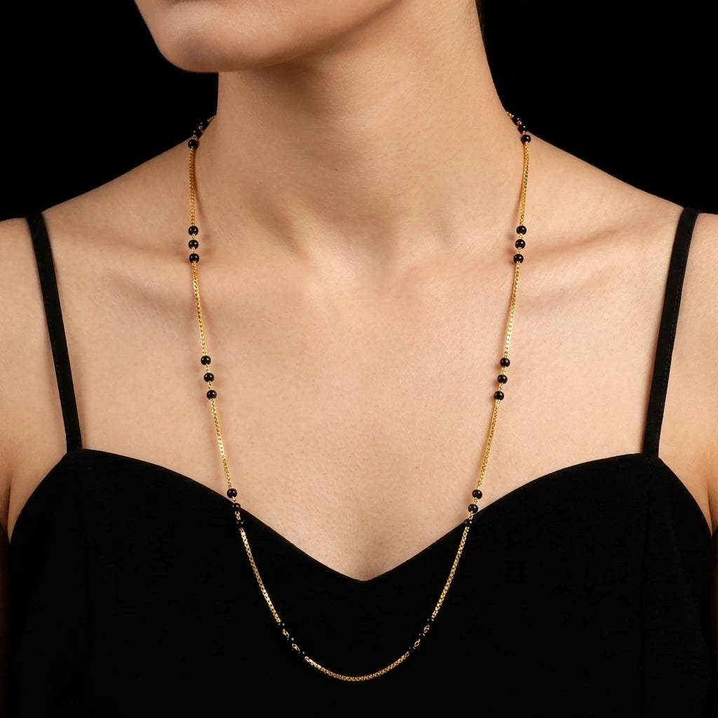 Karimani (Mangalsutra) Stone chain PSC73-10-094