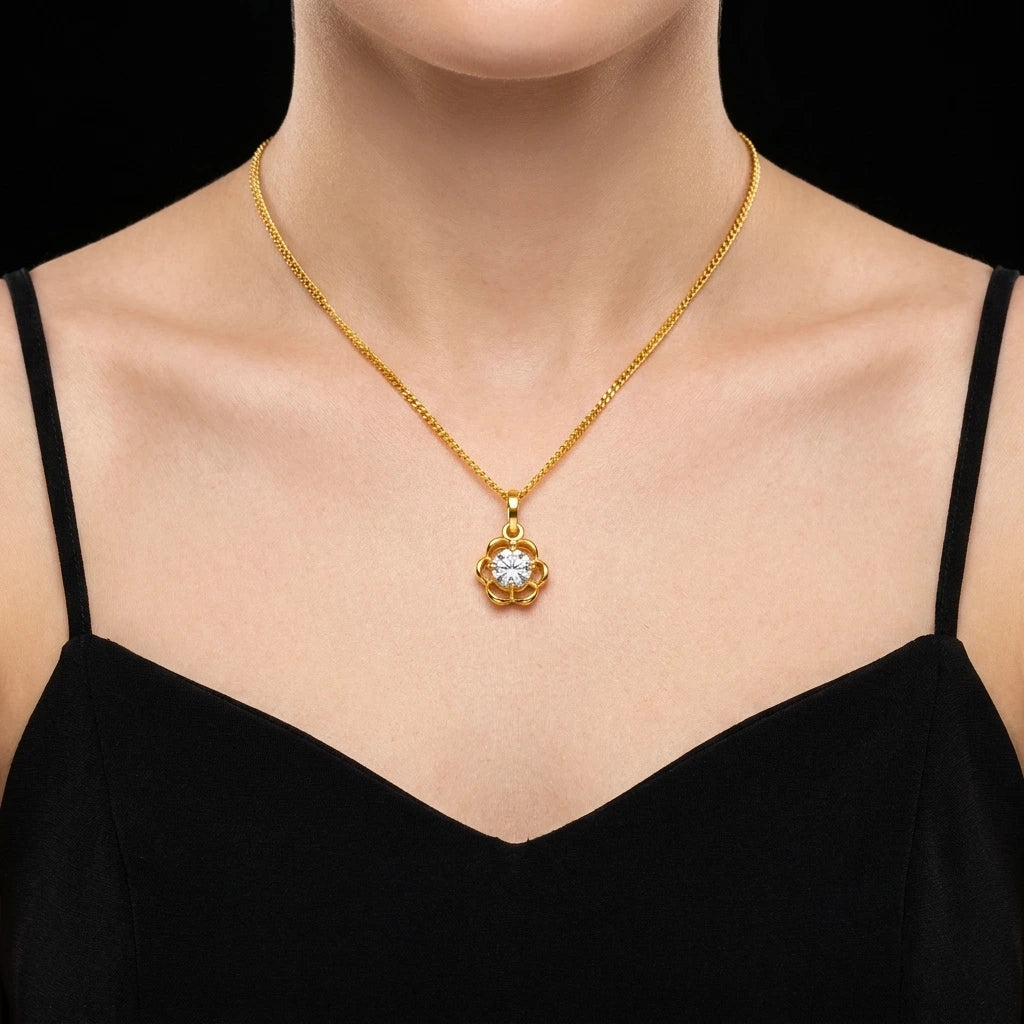 Stone Pendant PSLT122W-06