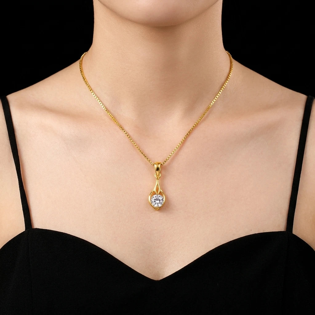 Stone Pendant PSLT58aW-06