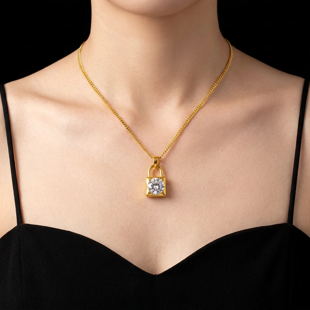 Stone Pendant PSLT77W-06