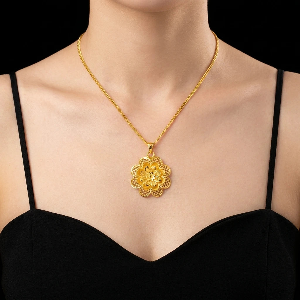Golden Pendant PGLT191-09