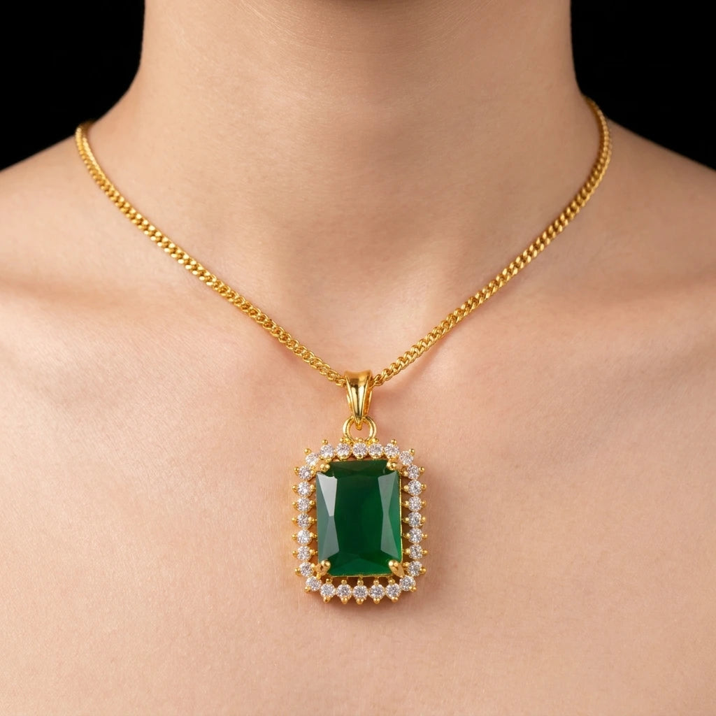 PREMIUM STONE PENDANT PMSLT17WG-052