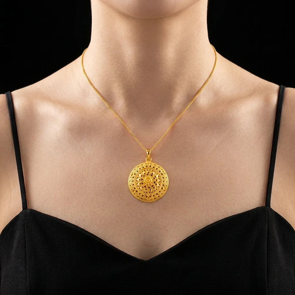 Gold Pendants PGLT66-011