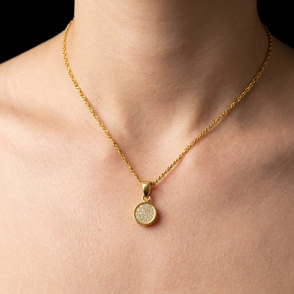 GOLD PENDANT PSLT165W-09