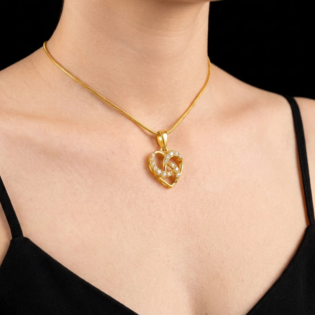 Golden Stone Pendant PSLT21W-021