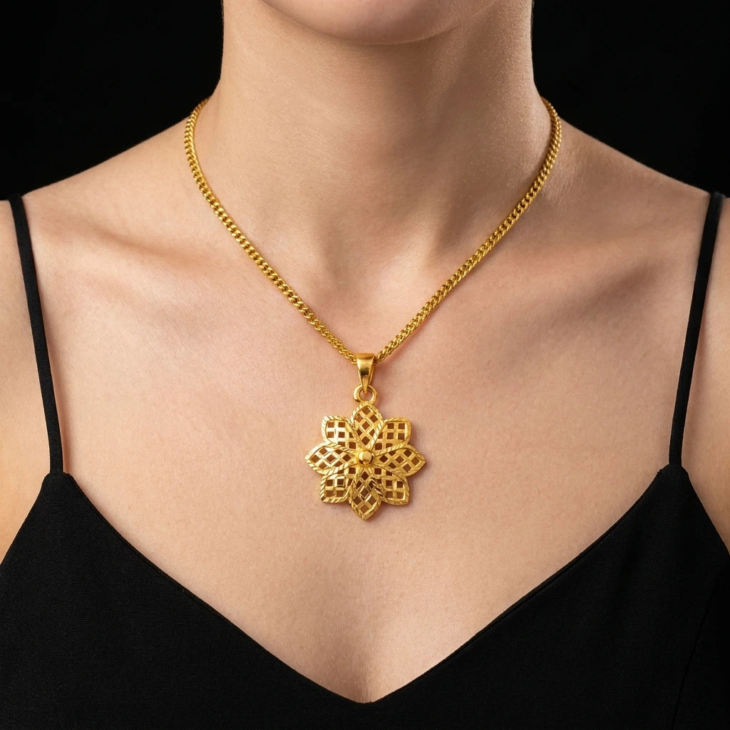 Golden Pendant PGLT140-09