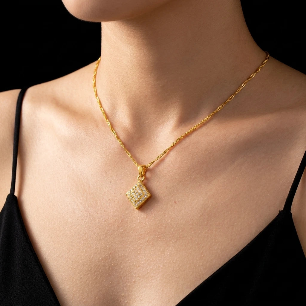 Stone Pendant PSLT198W-09