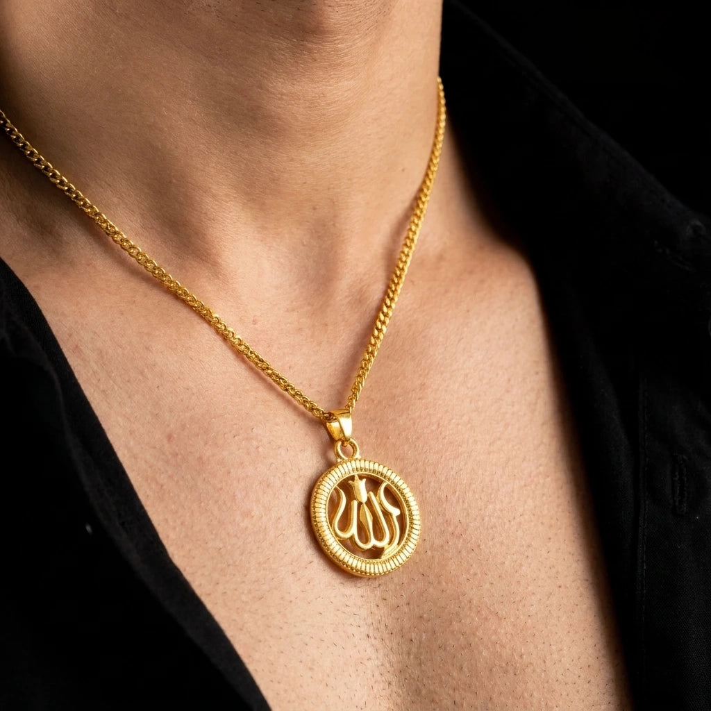 Golden Pendant PGLT32-07