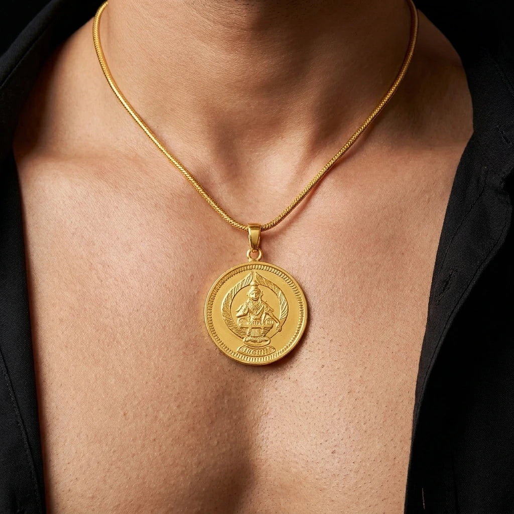 Gold Layered Coin Pendent PGLT97-06