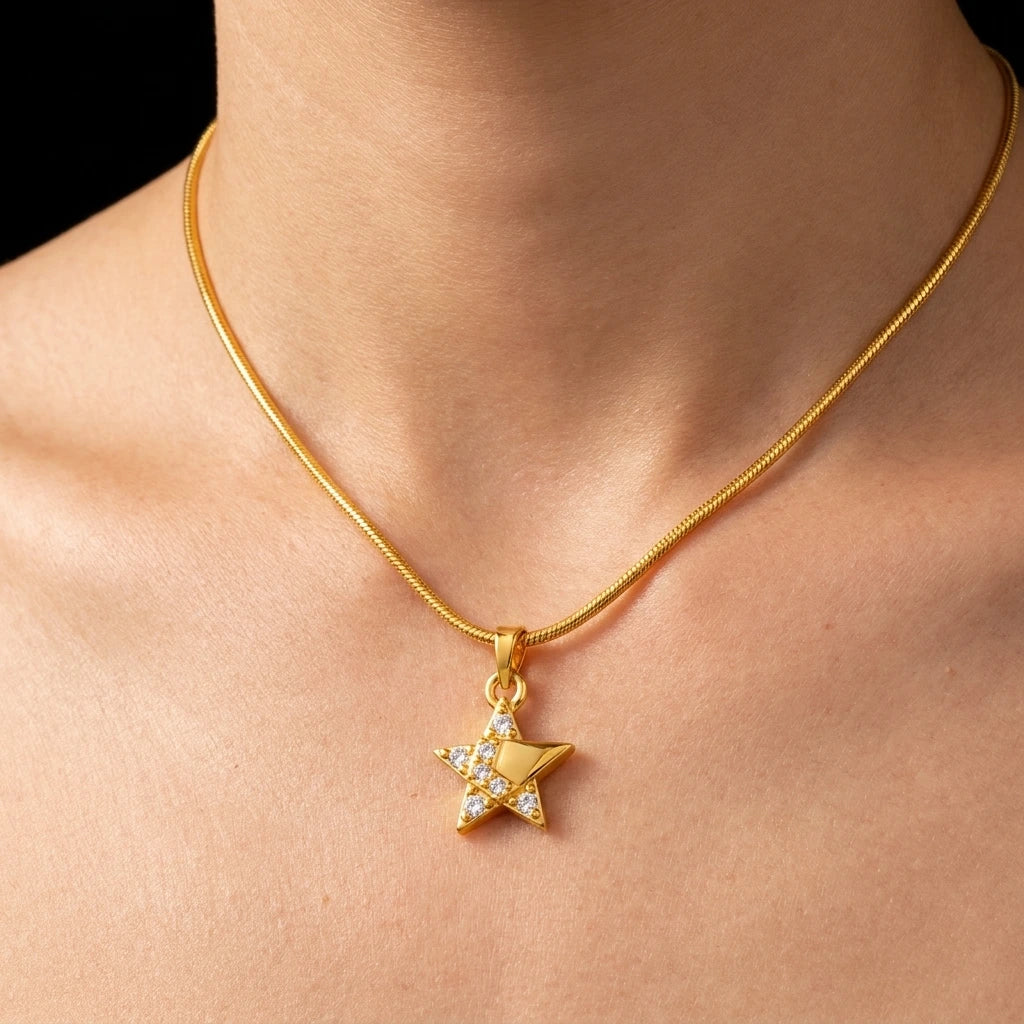 24CT Gold Layered Pendant