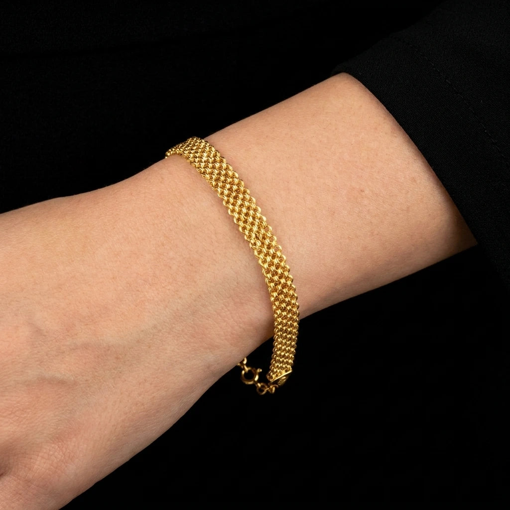 Golden bracelet PGBRPN2-024