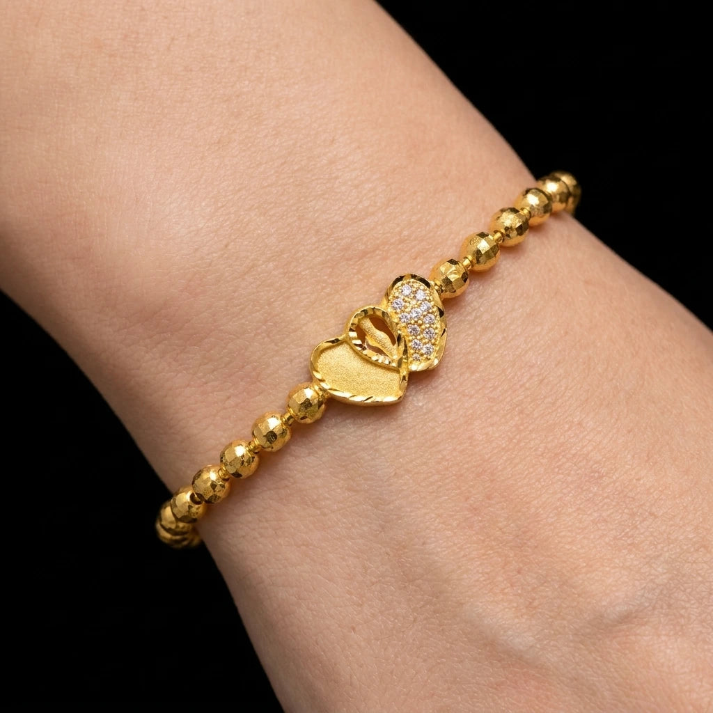 Stone Bracelet PSBR55W-052