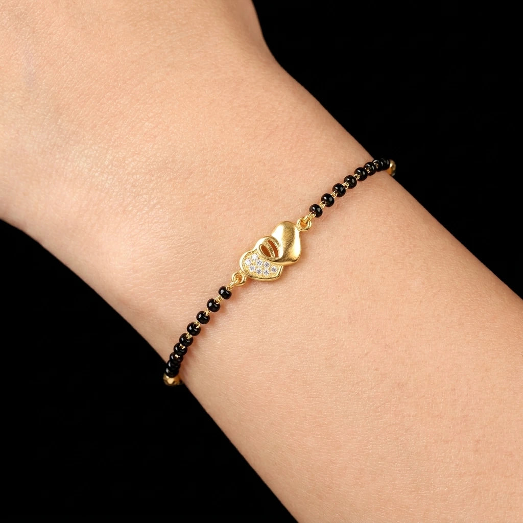 Karimani (Mangalsutra) Stone bracelet PSKMBR39W-052