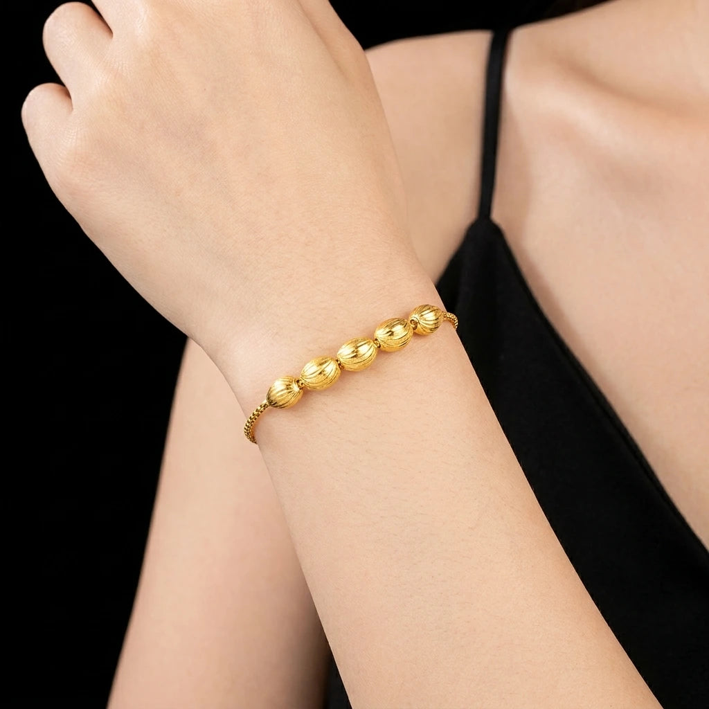 Golden bracelet PGBR80-022