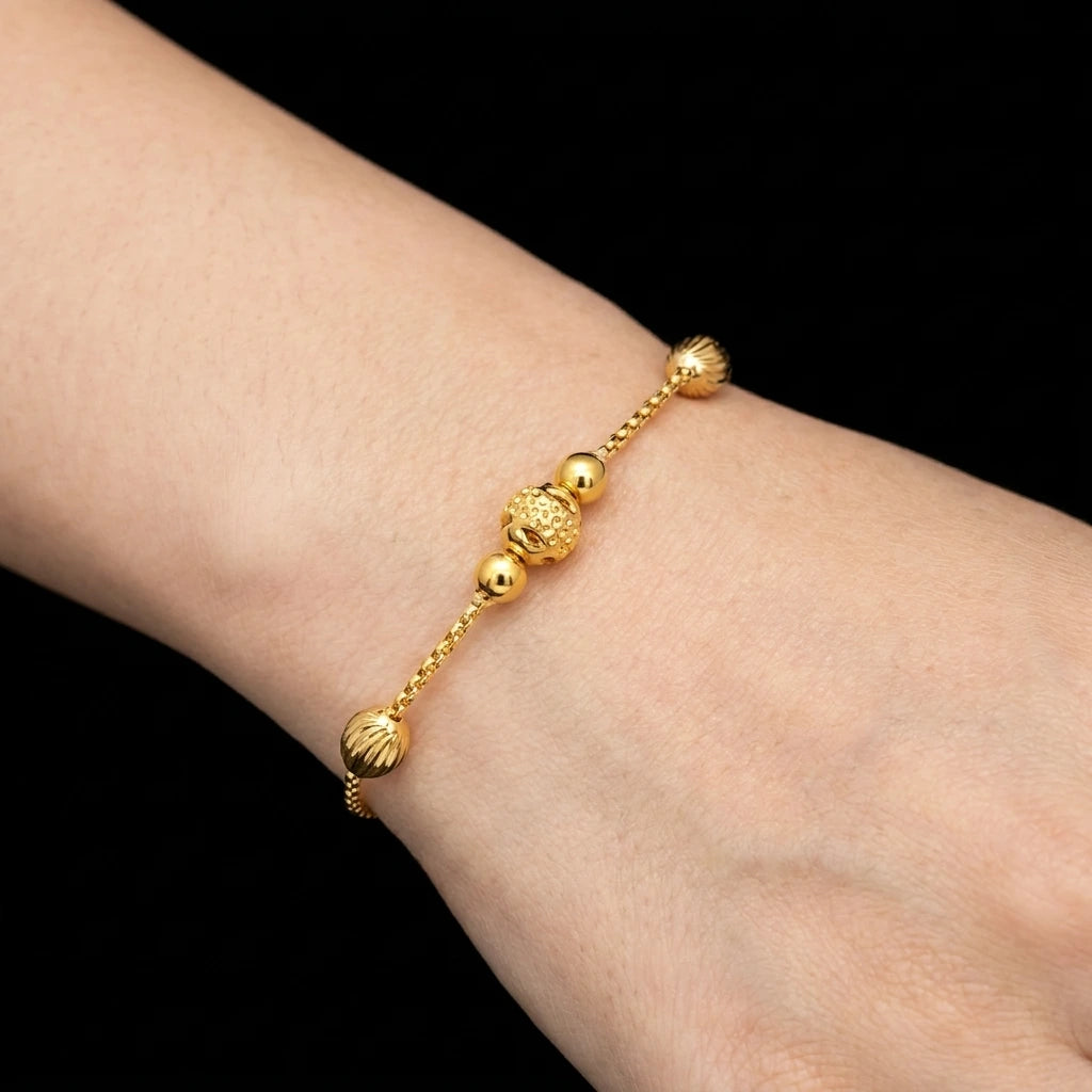 Golden bracelet PGBR53-022