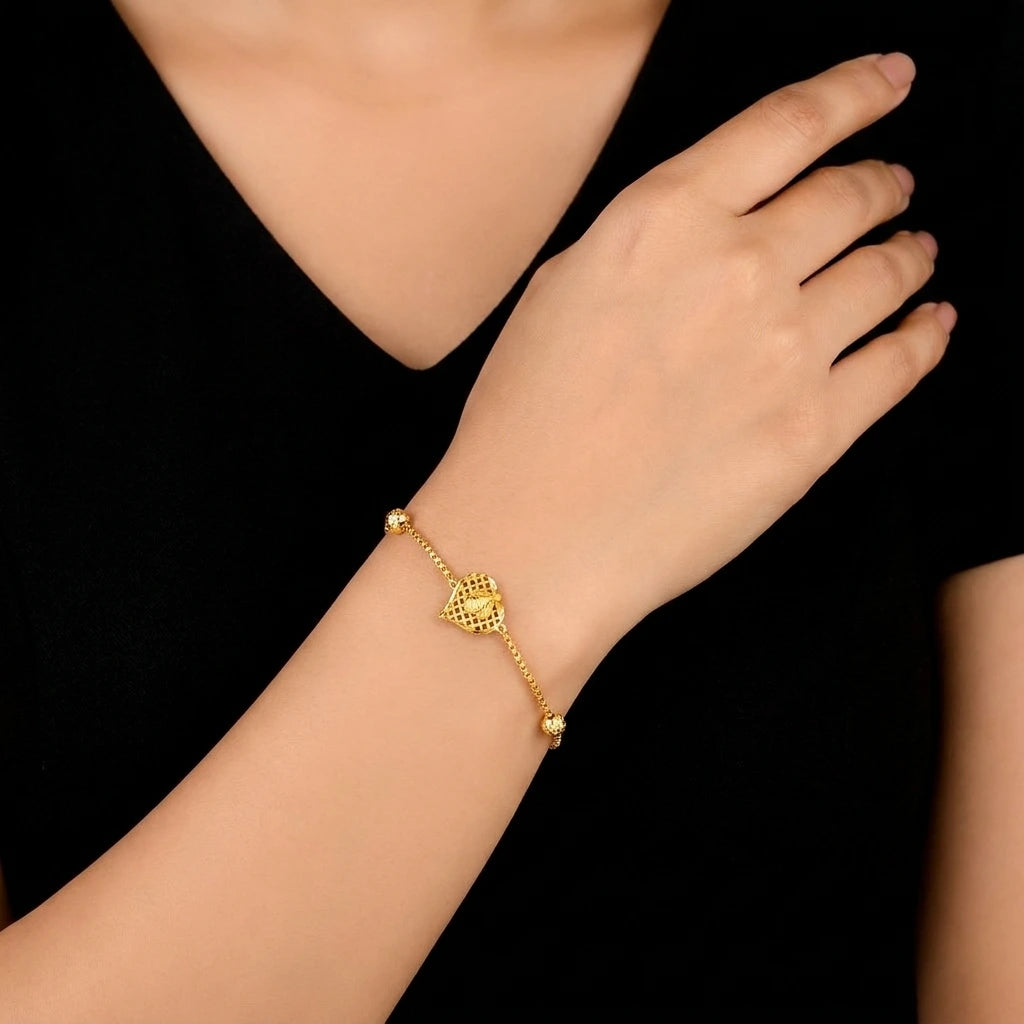 Golden bracelet PGBR67-022