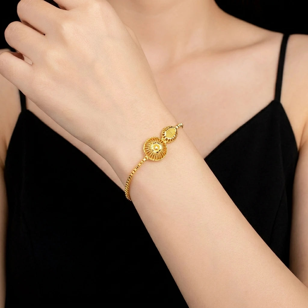 Golden bracelet PGBR40-022