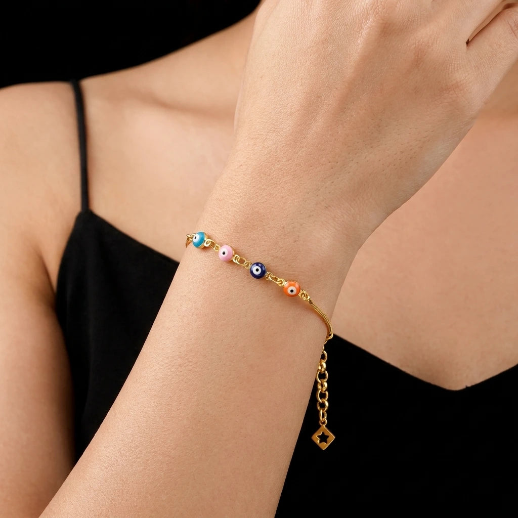 Evil Eye Bracelet PEBRS3b-091