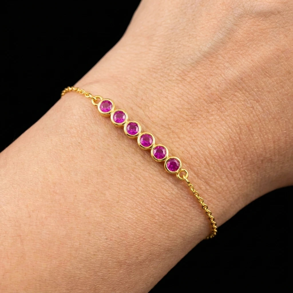 Stone Bracelet PSBR103R-052