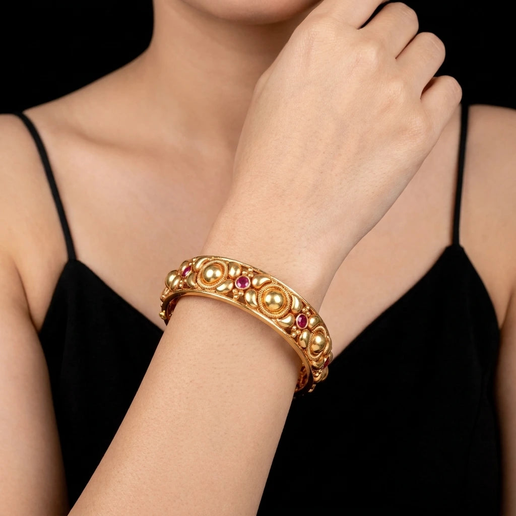Stone Sreshta Bangle PSGRBSR2R-033
