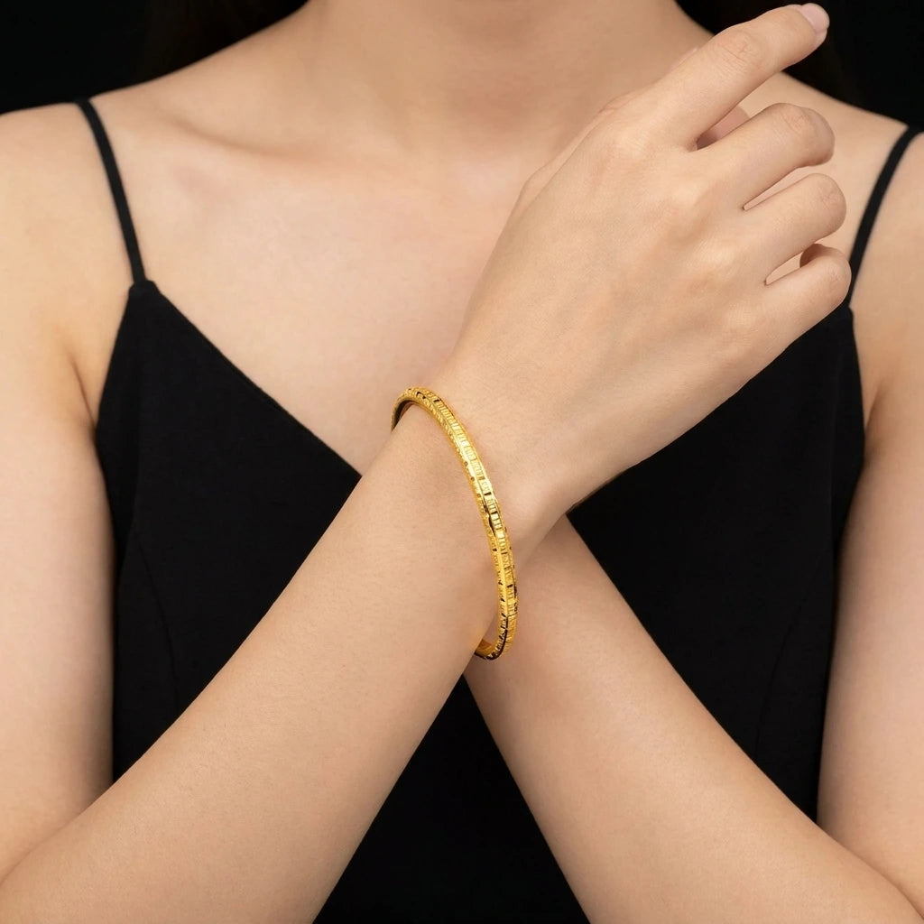 Golden Bangle PGB80-041