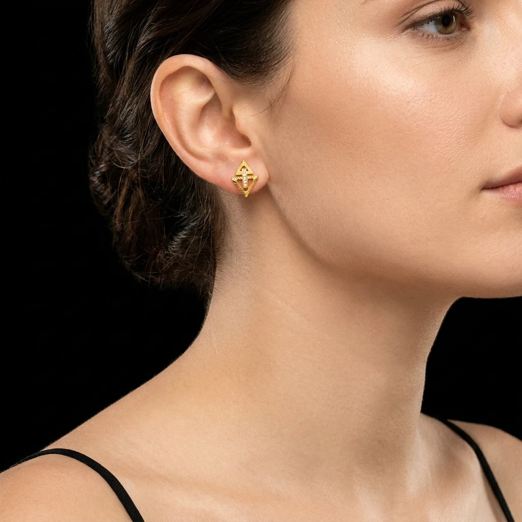 Stone Stud PSST581W-001