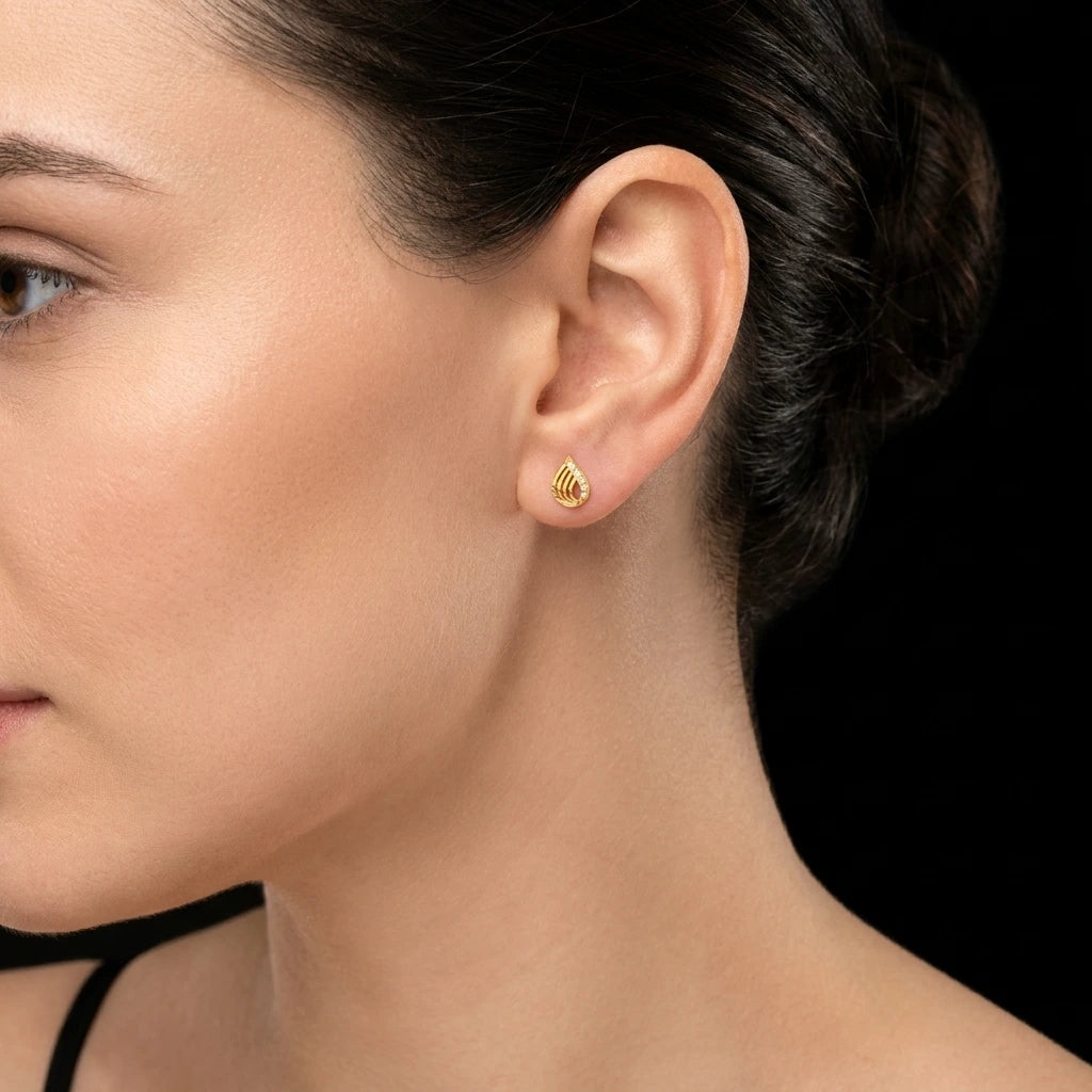 Stone Earring PSST513W-001