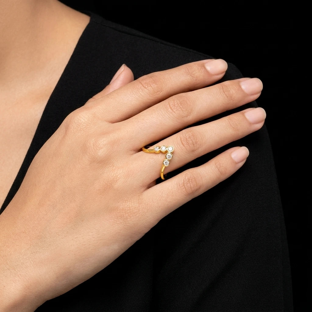 Vanki Stone Ring PSR42W-061