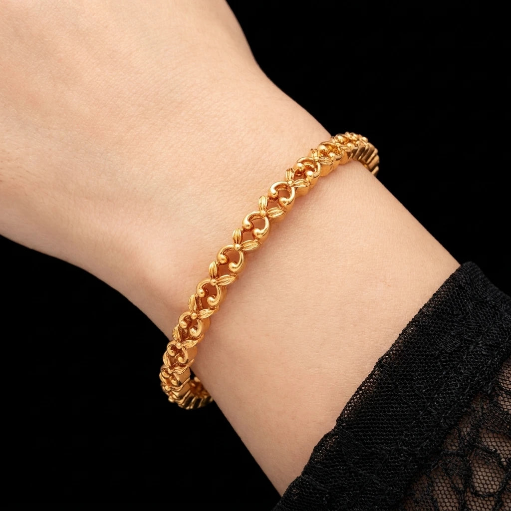 Traditional Gold Layered Bangles