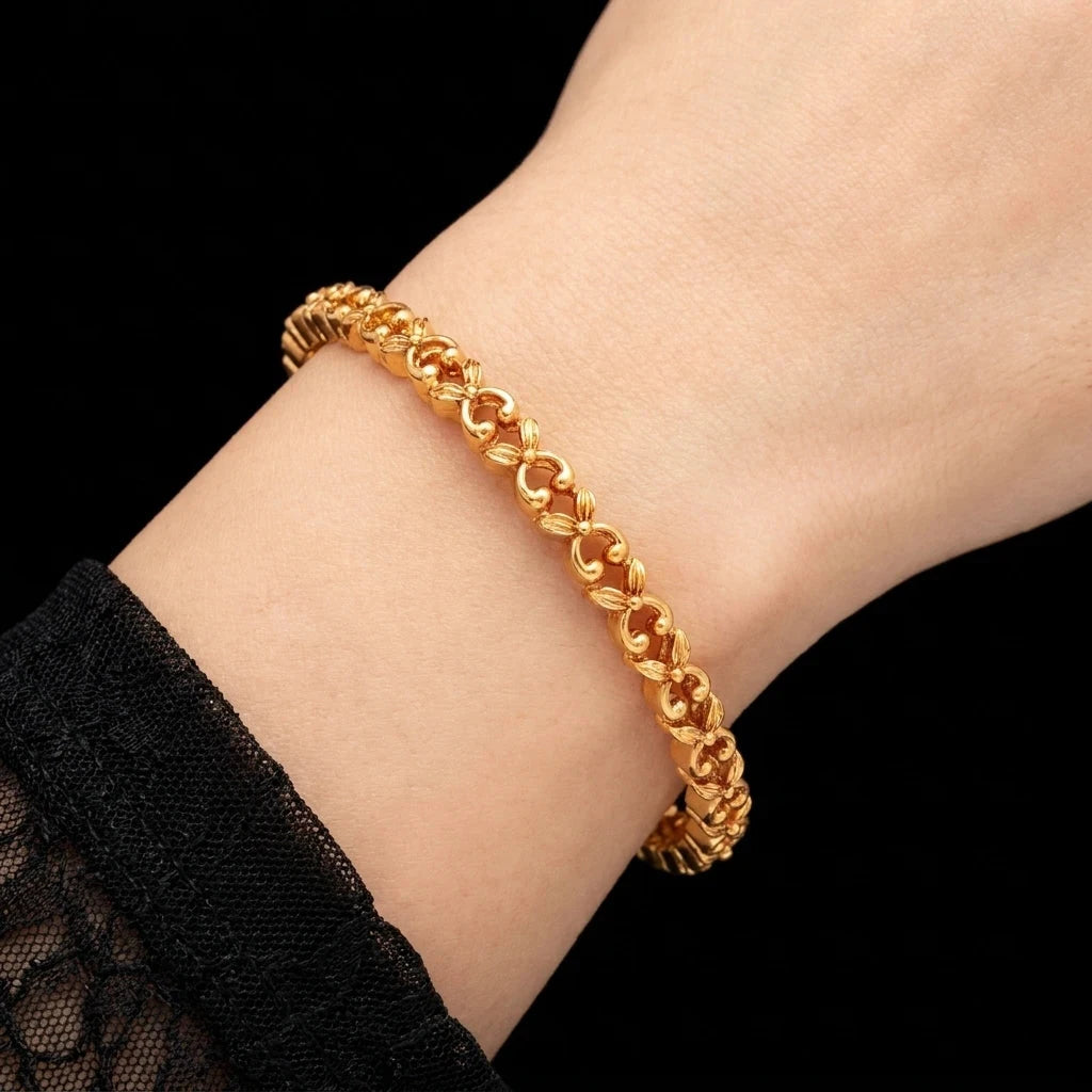 Traditional Gold Layered Bangles