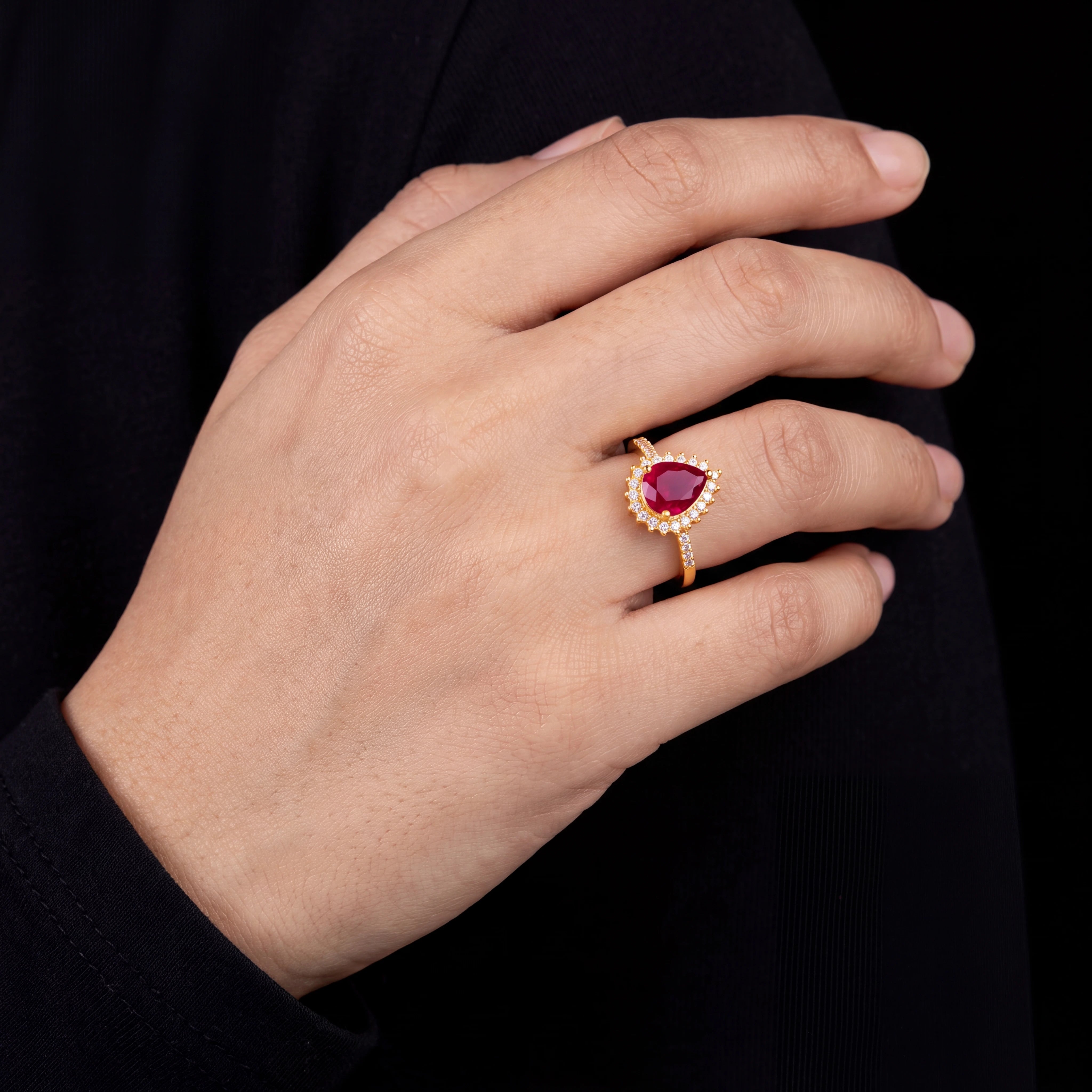 Adjustable Stone Ring PSR64WR-081