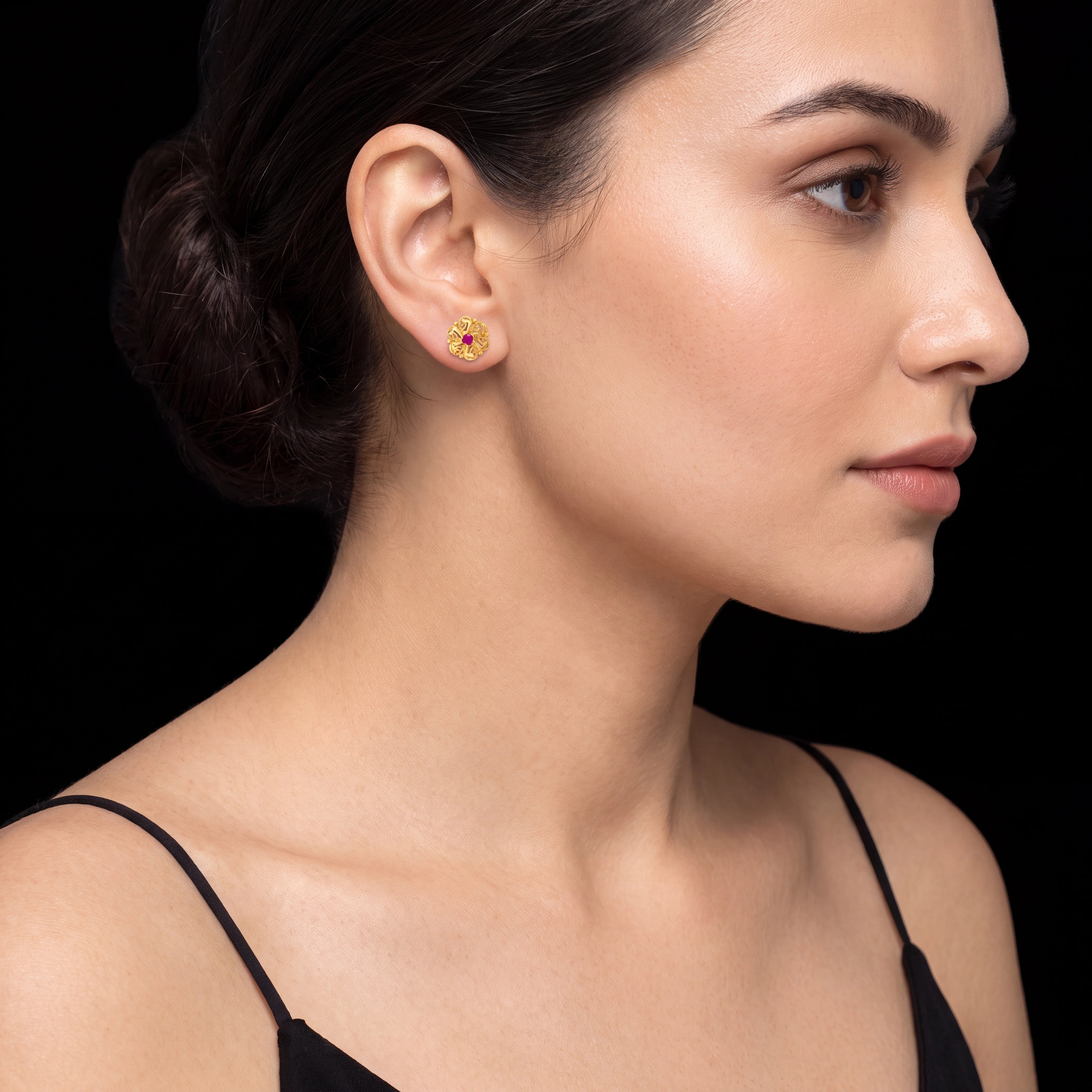 Stone stud PSST162R-09