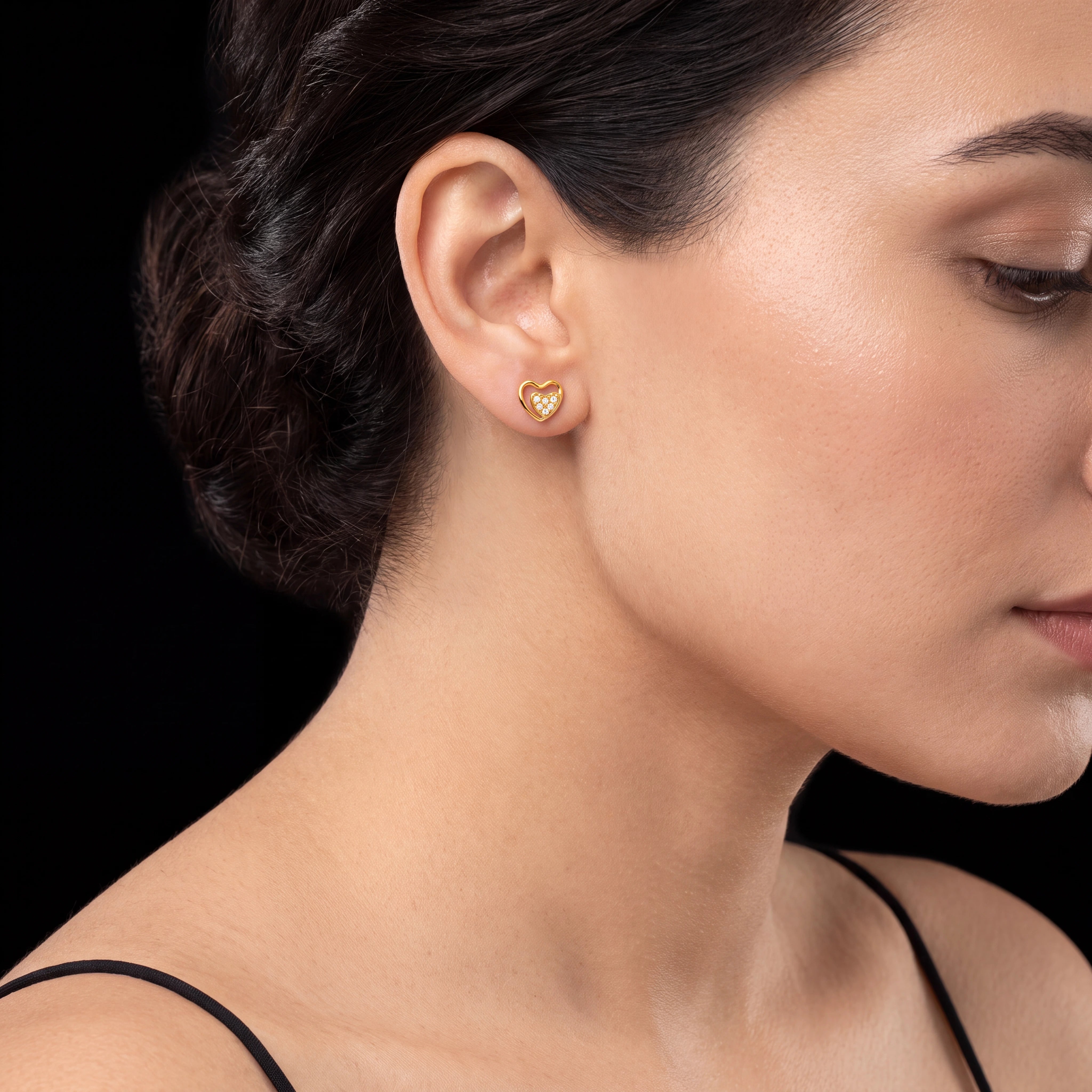 Stone stud PSST156W-07