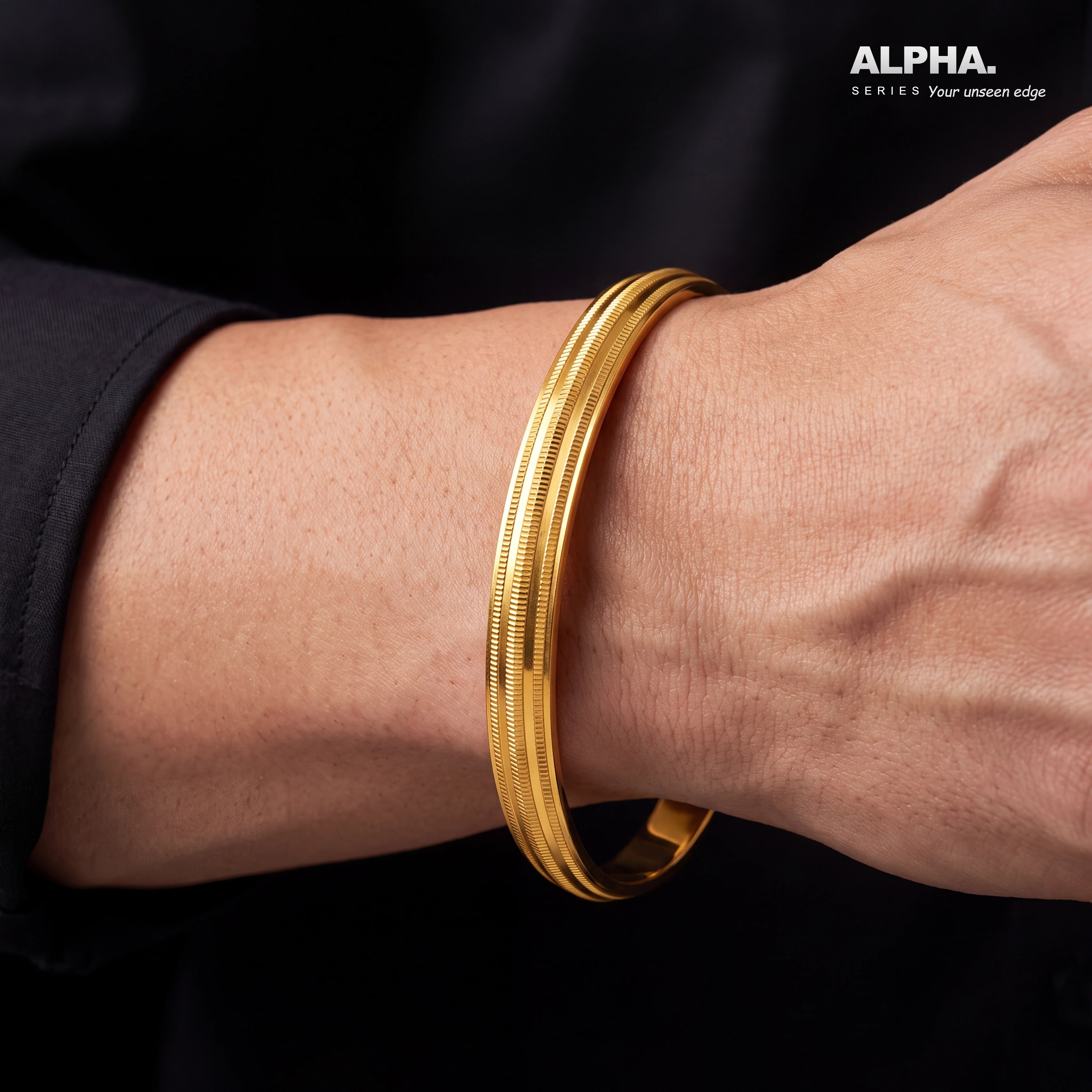 Golden Gents Bangle PGGB10-004