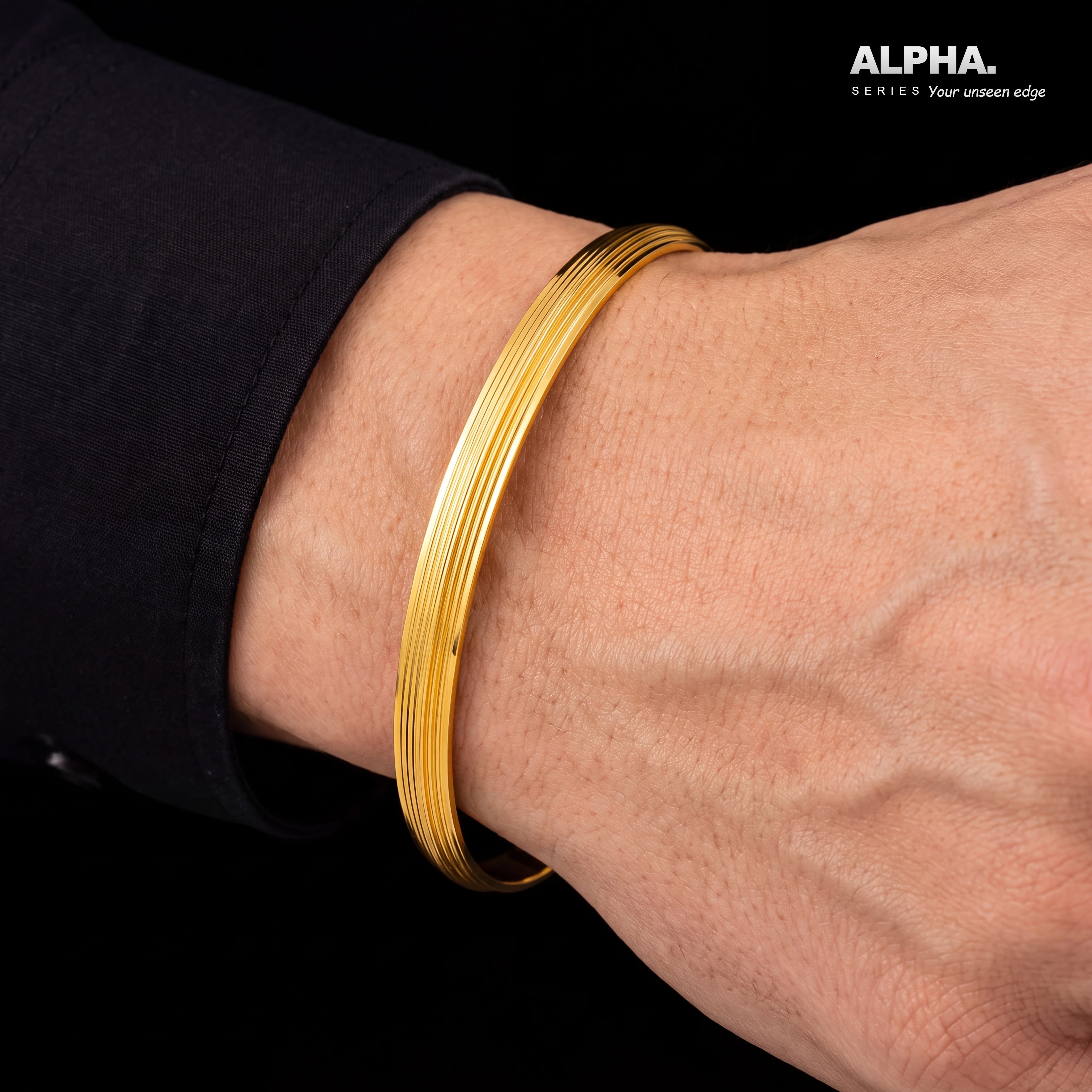 Golden Gents Bangle PGGB9-004