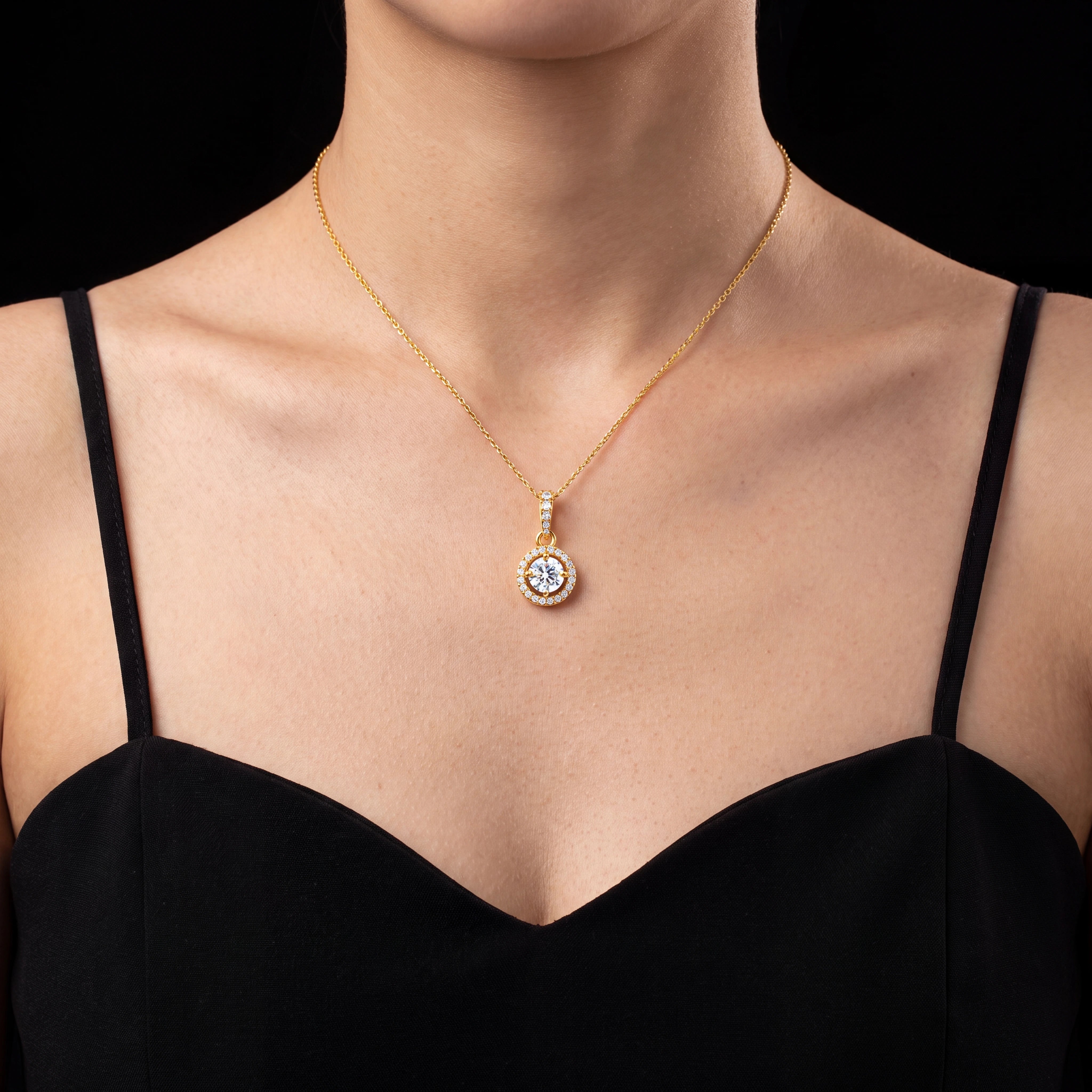 Stone Pendant With Stud PSLT23W-021, PSLT23W-021