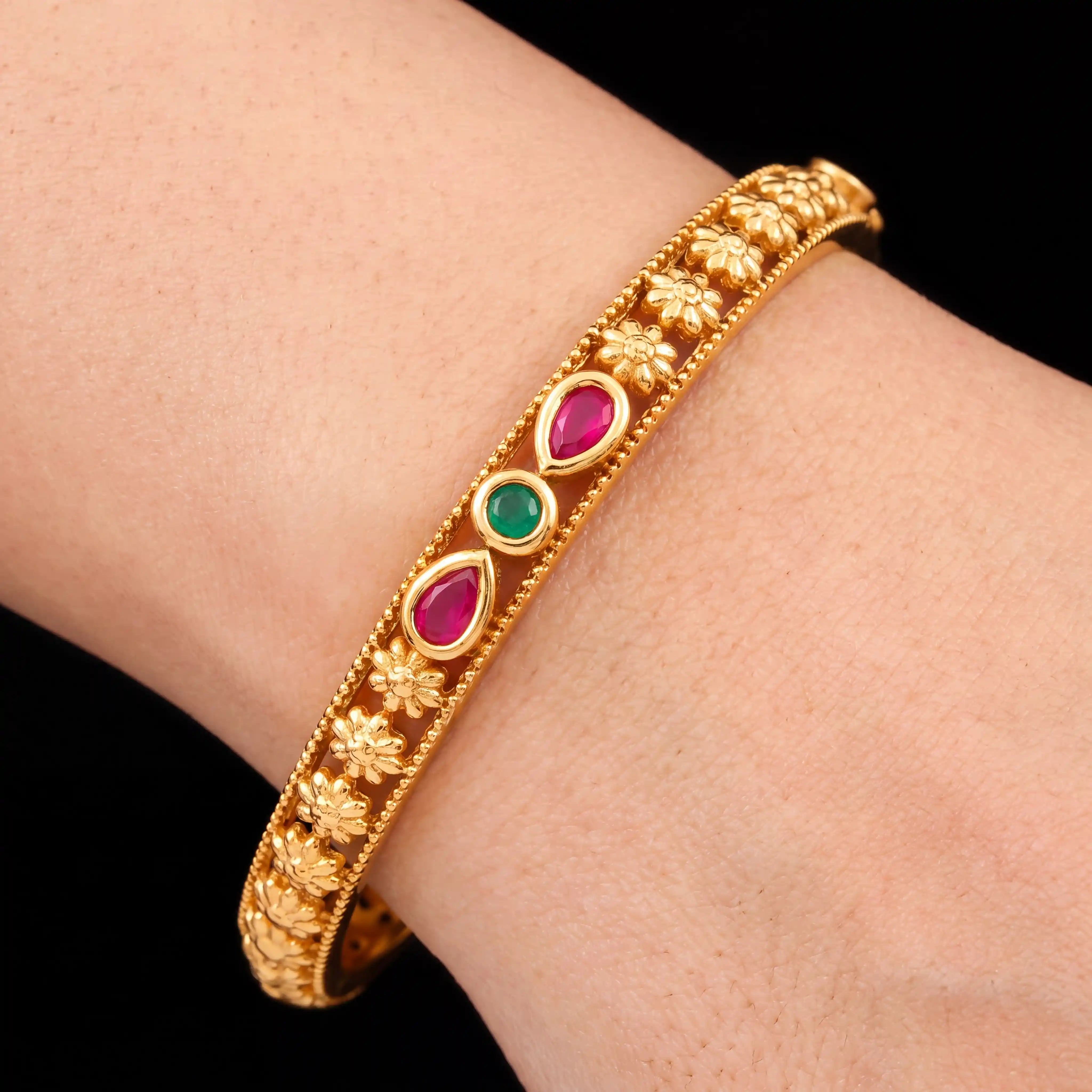 STONE GHERU SRESHTA BANGLE PSGRBSR4RG-042