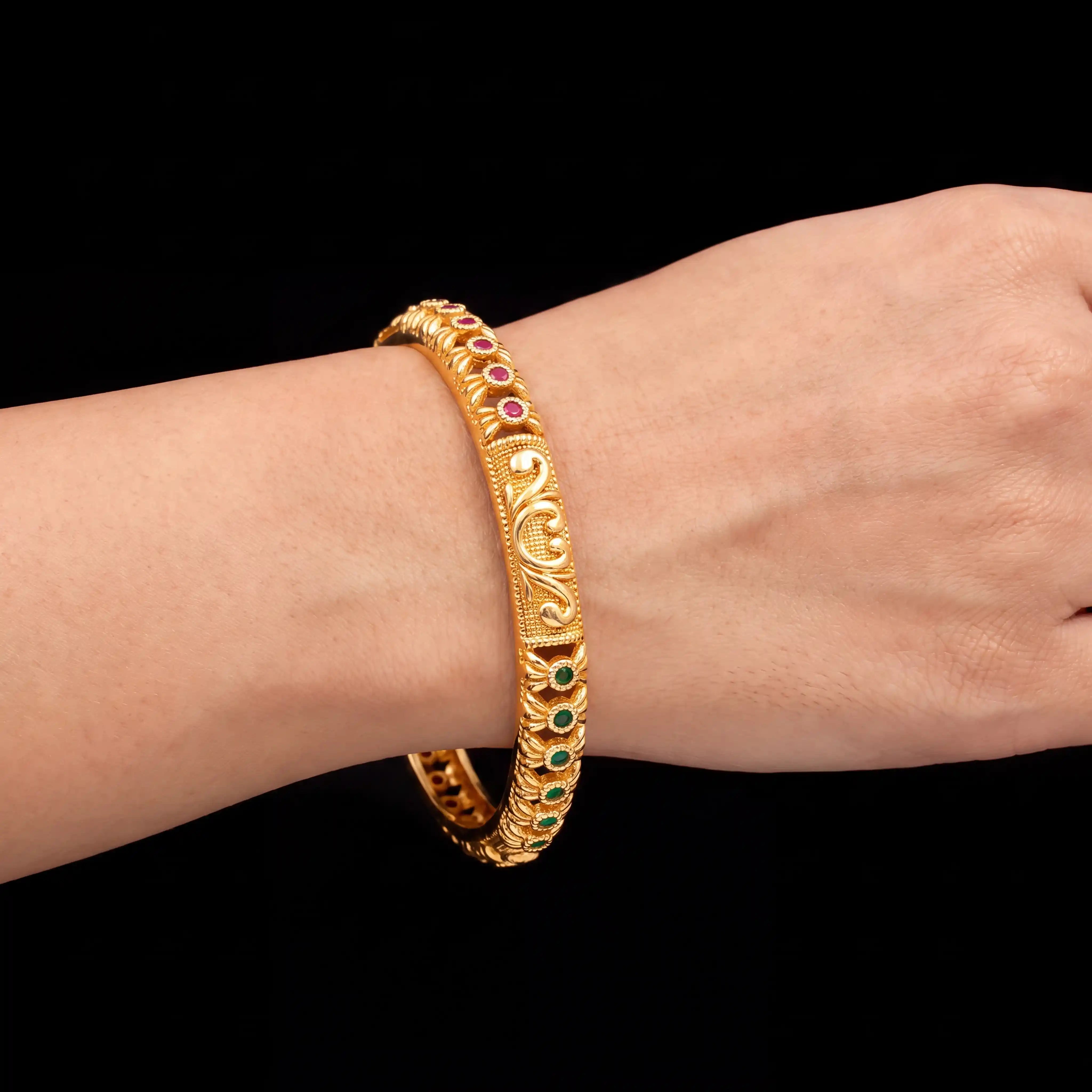 STONE GHERU SRESHTA BANGLE PSGRBSR5RG-042