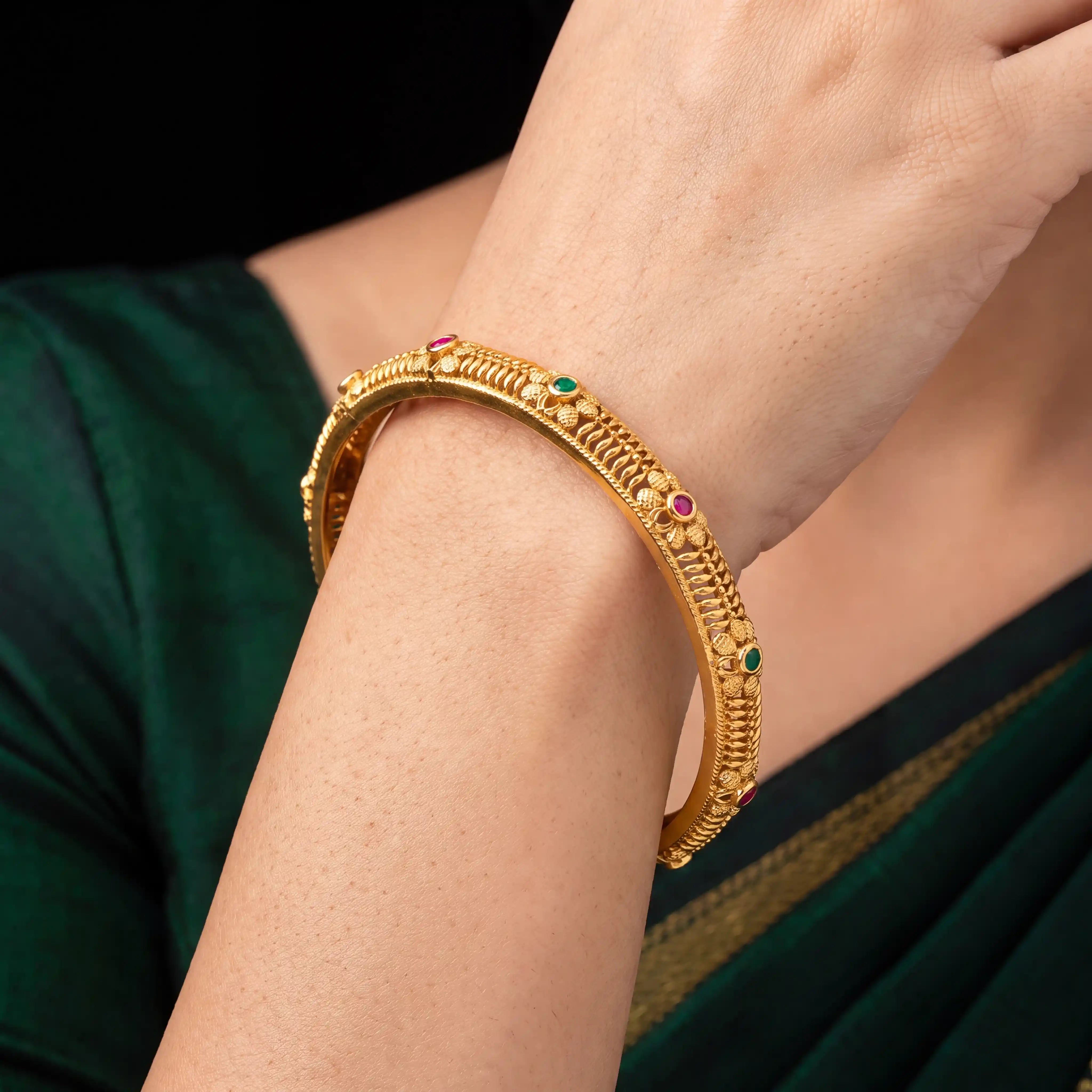 STONE GHERU SRESHTA BANGLE PSGRBSR6RG-042