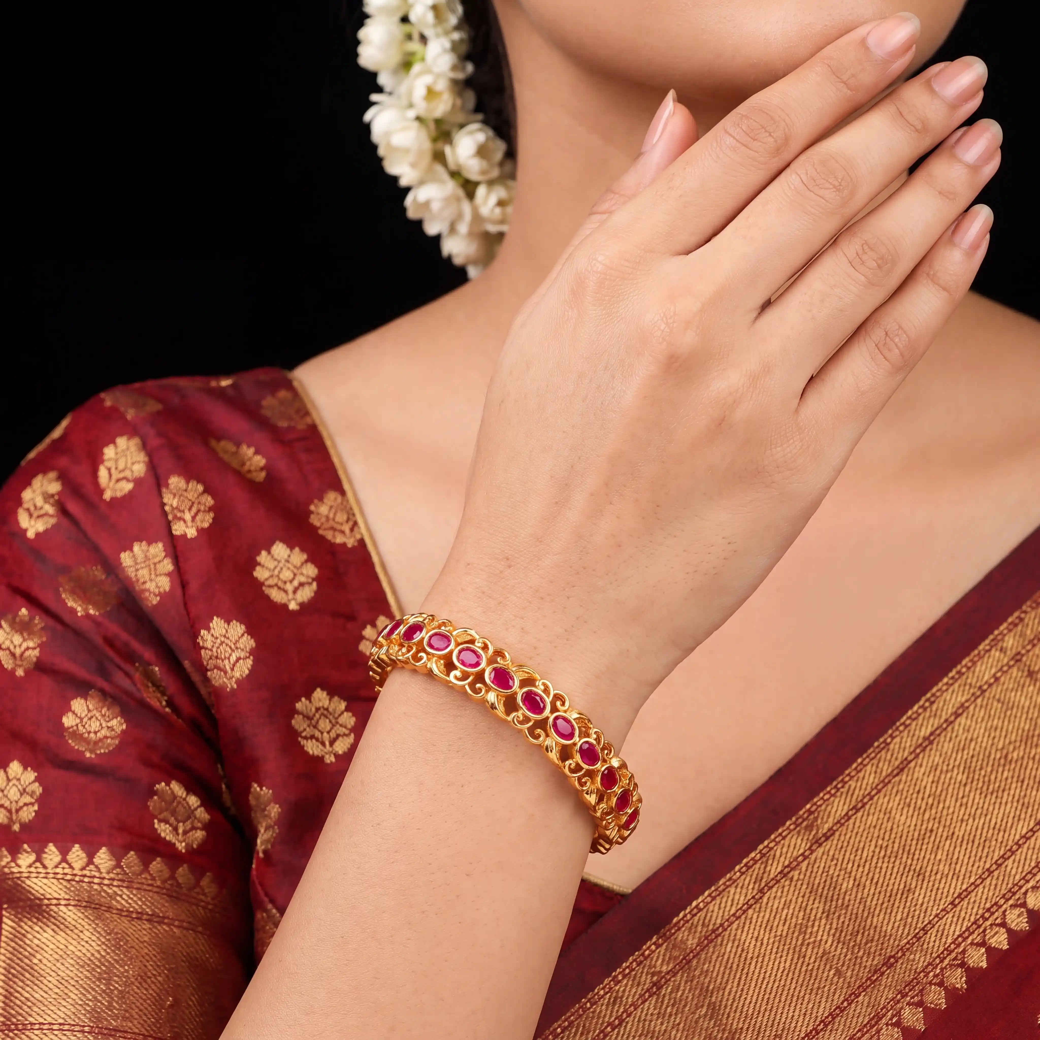 STONE GHERU SRESHTA BANGLE PSGRBSR7R-063