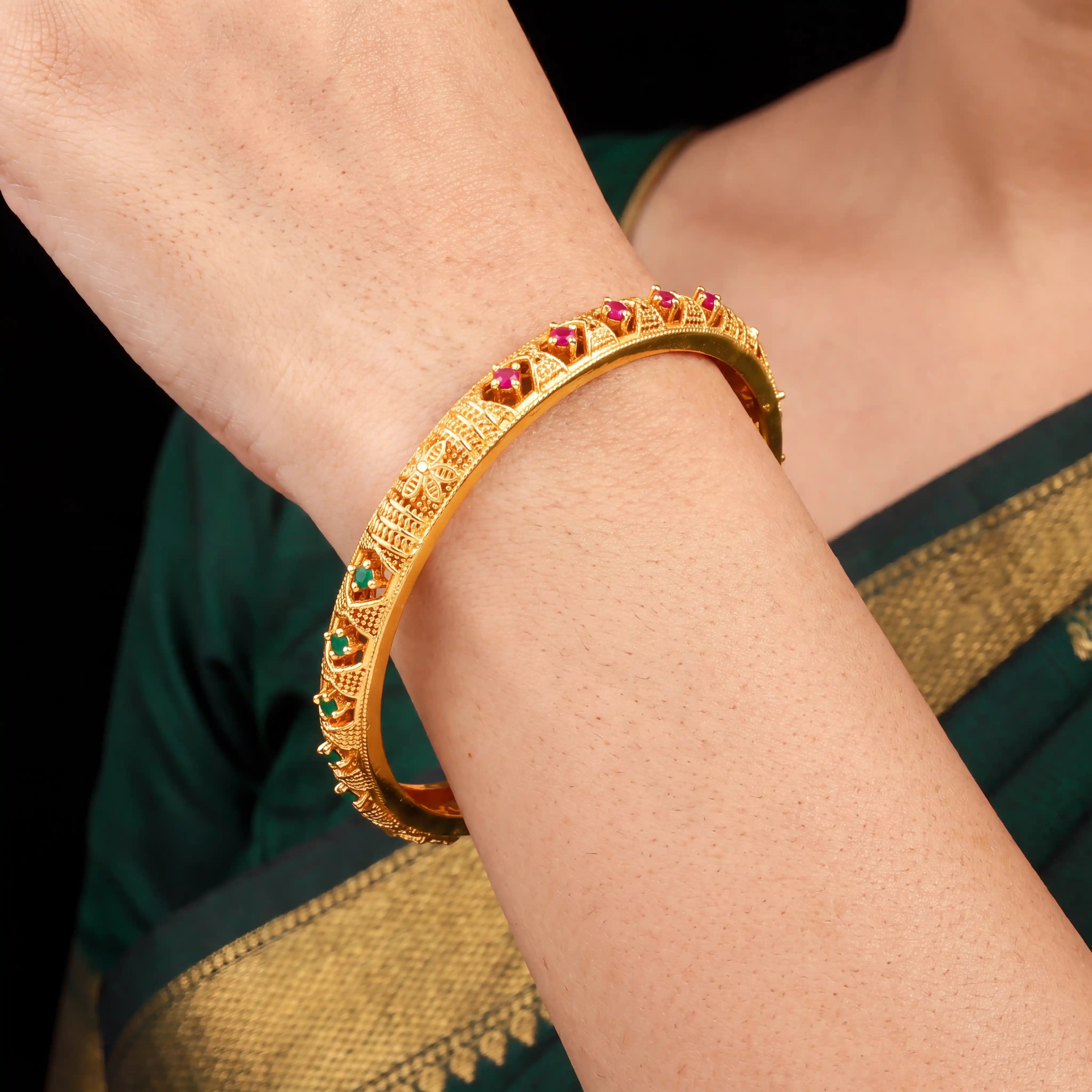 STONE GHERU SRESHTA BANGLE PSGRBSR7RG-042