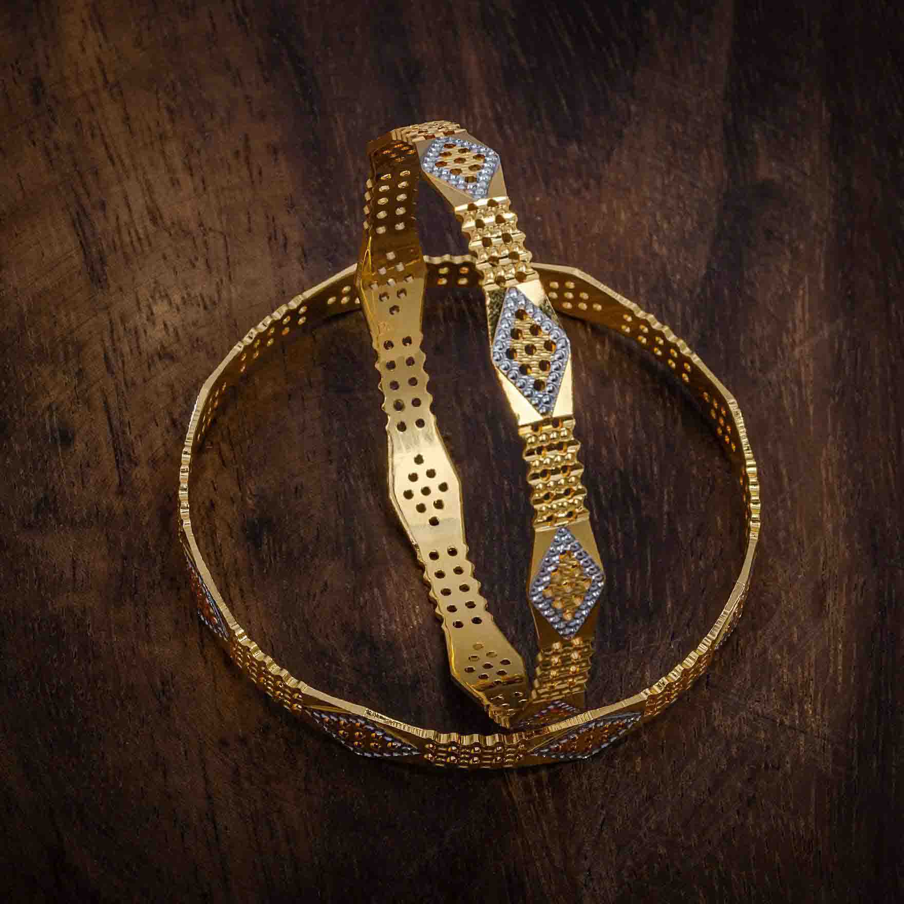 Bangle PRGB55-26-091 - Parakkat Jewels