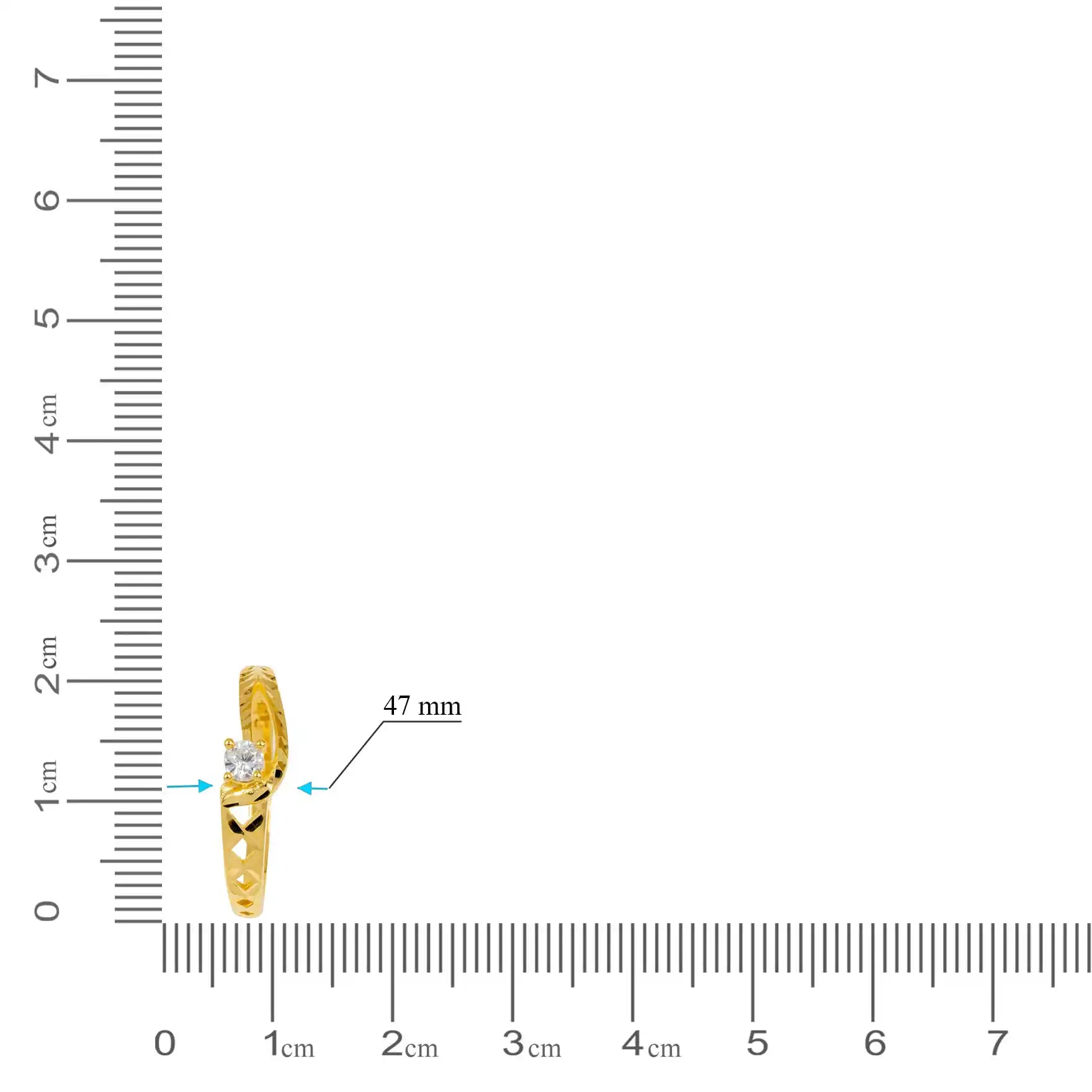 Stone Ring PSR222W-021