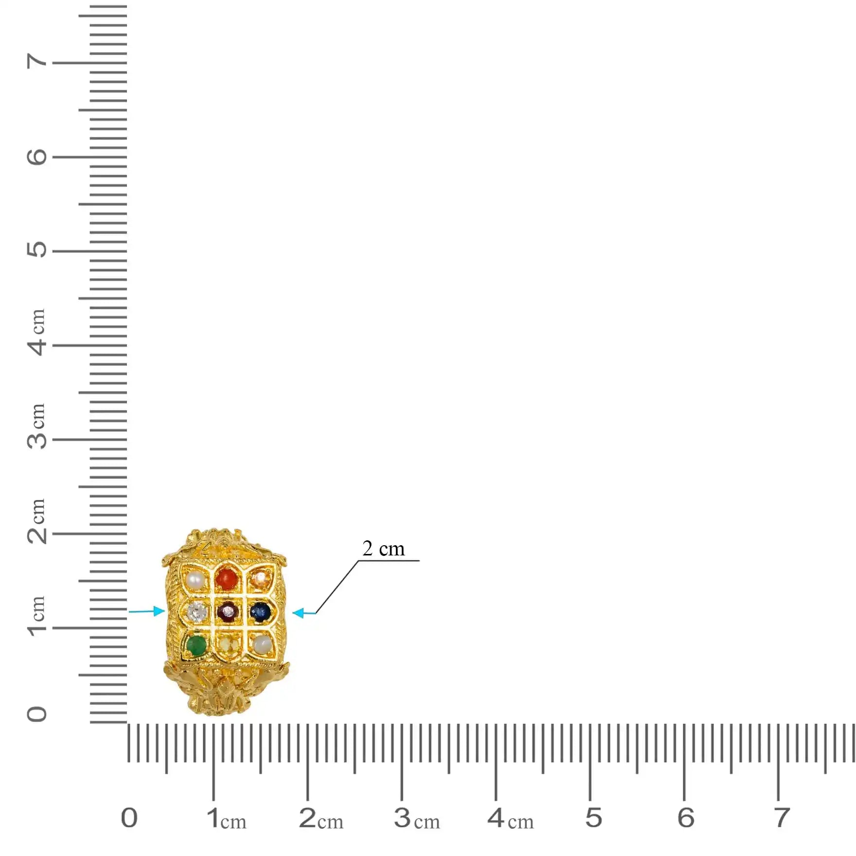 Navaratna Stone Ring PMRNNR1-086