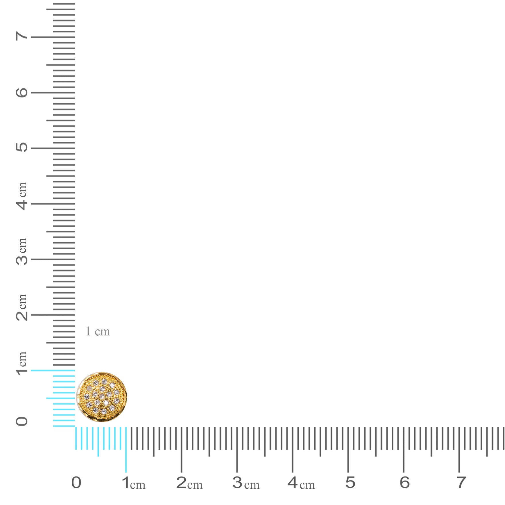 Stone earring PSST347W-001