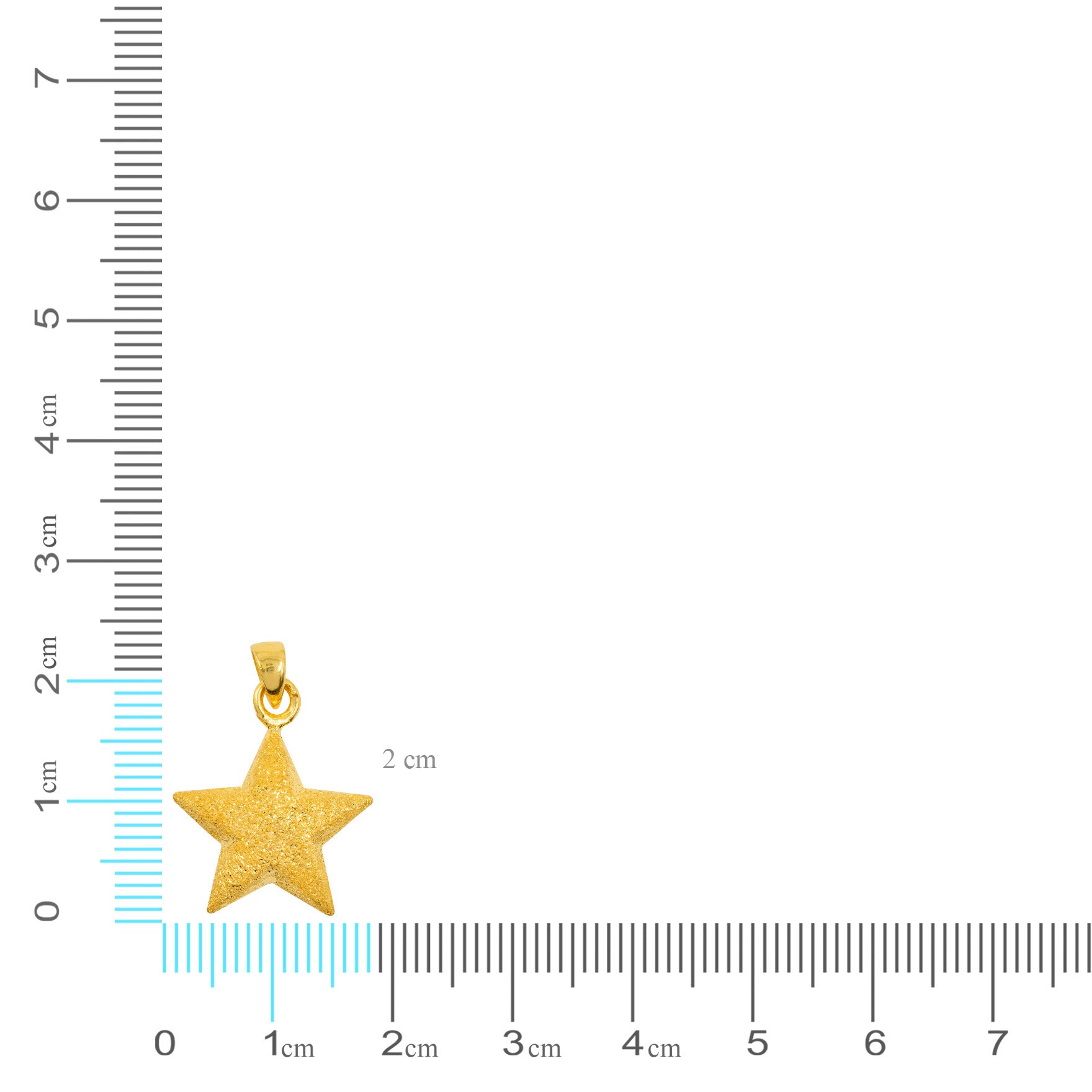 Golden Star Pendant PGLT59-06