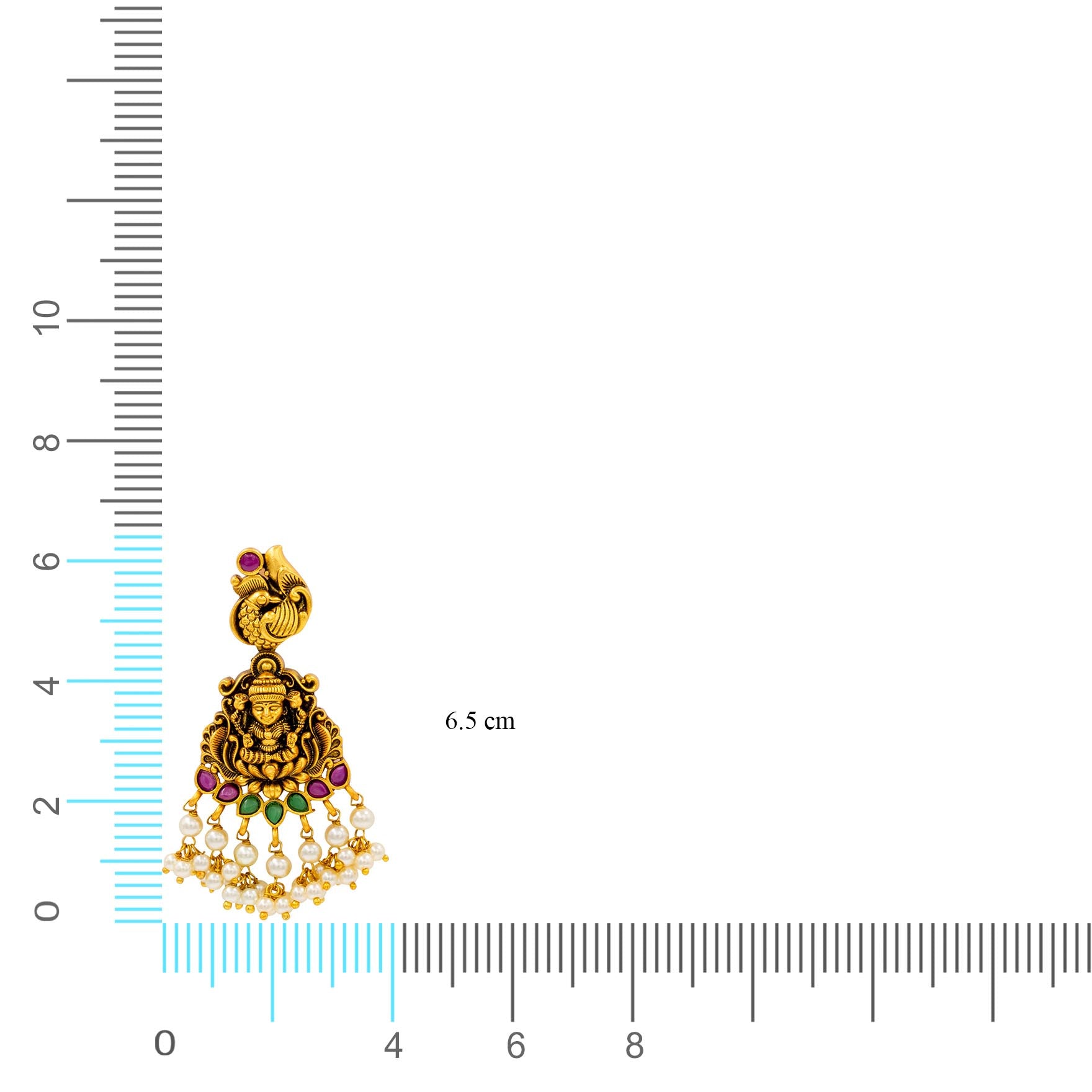 Sreshta Collection Gheru Necklace with Earrings PSGRNSSR20WRG-0311, PSGRHSTSR2WR-083