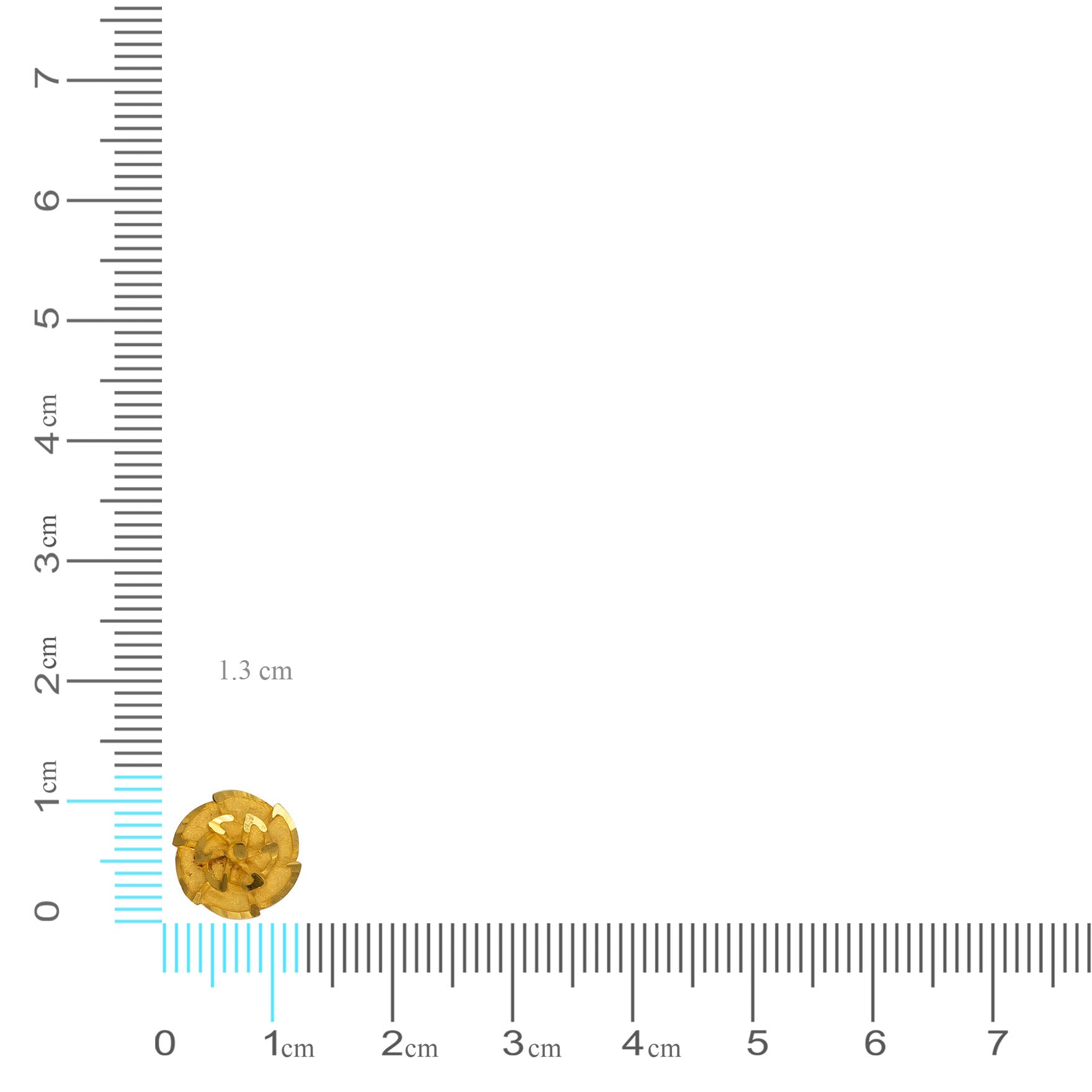 Gold earring PGST86-09