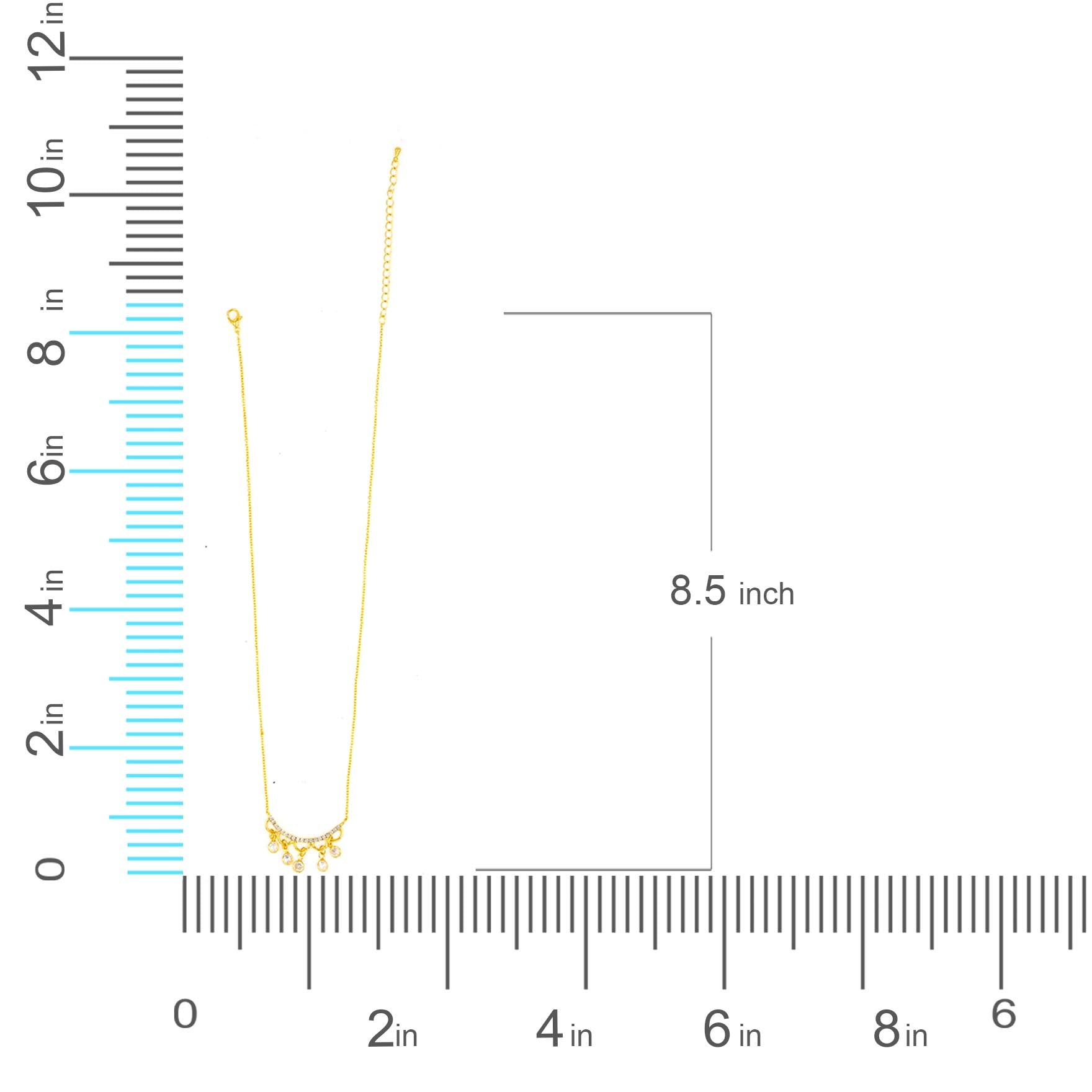 Stone Necklace PSNS13W-003