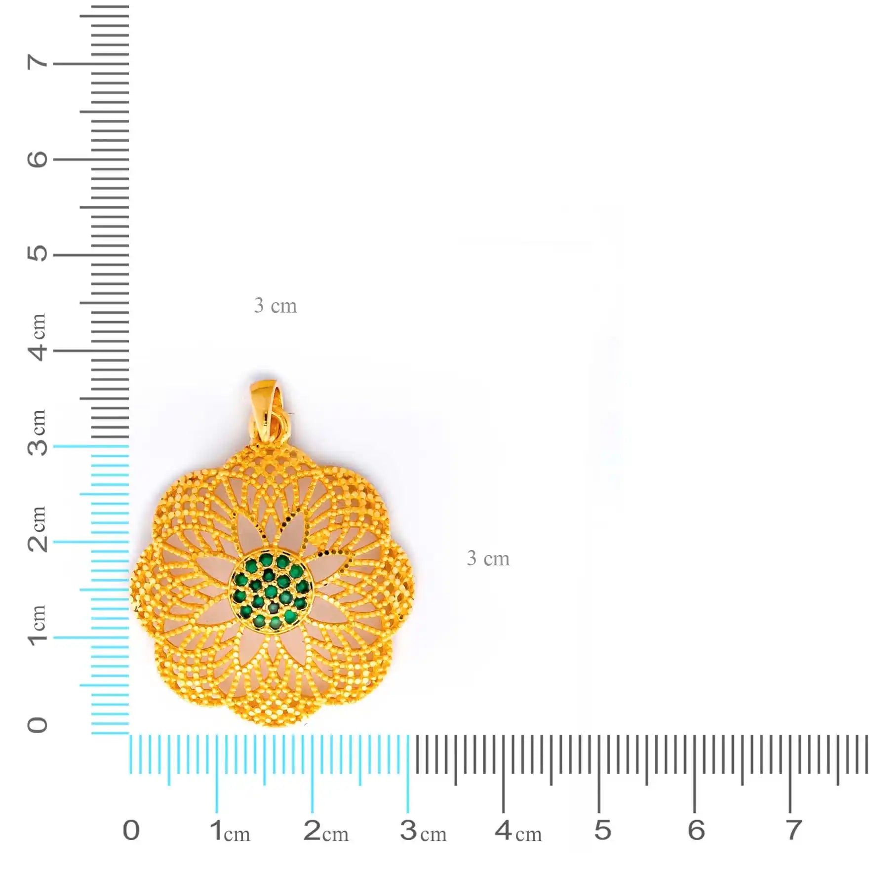 Stone pendant PSLT47G-071
